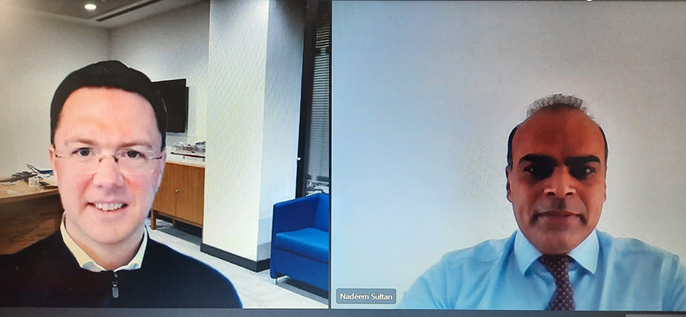 Robert Courts and Nadeem Sultan